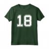 Numero 18 Maglia Baseball Calcio Hockey Pallacanestro - Maglia Sportiva per Veri Fan di Sport - Ideale come Regalo di Compleanno