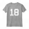 Numero 18 Maglia Baseball Calcio Hockey Pallacanestro - Maglia Sportiva per Veri Fan di Sport - Ideale come Regalo di Compleanno