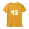 Number 42 Sports Jersey Player #42 Fan FRONT PRINT Varsity Canotta - Great Gift for Sports Fans