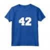 Number 42 Sports Jersey Player #42 Fan FRONT PRINT Varsity Canotta - Great Gift for Sports Fans
