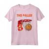 8° Compleanno Basket Magliette Divertenti - Regalo Compleanno Bambino - Maglietta Baseball per Bambini di 8 Anni