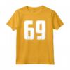 Halloween Group Costume #69 Sports Jersey Number 69 Maglietta - Fun Sports Fan Apparel for Halloween