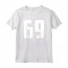 Halloween Group Costume #69 Sports Jersey Number 69 Maglietta - Fun Sports Fan Apparel for Halloween