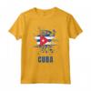 Cuba Retro Vintage Acquerelli Sport Bandiera Cuba Souvenir Maglietta - Mostra il tuo orgoglio per le tue radici cubane con questo vestito patriottico