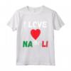 I Love Napoli I Heart Italy - Maglietta Souvenir da Viaggio per Famiglie a Napoli - Outfit per Sport e Vacanze