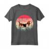 Maglietta Basset Hound Vintage Retro - I Love My Basset Hound T-Shirt - Ideale Regalo per Amanti dei Cani