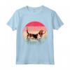Maglietta Basset Hound Vintage Retro - I Love My Basset Hound T-Shirt - Ideale Regalo per Amanti dei Cani