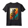 Colorata Musicista Idea Regalo Chitarra Basso Maglietta - Regalo Originale per Musicisti - Ideale per Natale o Compleanno