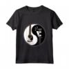 Chitarra Elettrica Ying Yang - Maglietta per Chitarristi e Musicisti - Ideale come Regalo per Amanti della Musica