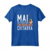 Mai Sottovalutare Un Ragazzo Con Una Chitarra - Maglietta Design Unico per Chitarristi - Regalo Originale per Musicisti