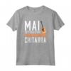 Mai Sottovalutare Un Ragazzo Con Una Chitarra - Maglietta Design Unico per Chitarristi - Regalo Originale per Musicisti
