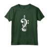 Chiave Di Basso Strumento Musicale - Maglietta Regalo per Chitarra Basso - Ideale per Natale o Compleanno