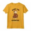 HapTiger Ready For Adventure George Smiling Maglietta - Officially Licensed Apparel for Men, Women, Boys, and Girls - Buy Online Now