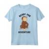 HapTiger Ready For Adventure George Smiling Maglietta - Officially Licensed Apparel for Men, Women, Boys, and Girls - Buy Online Now