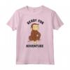 HapTiger Ready For Adventure George Smiling Maglietta - Officially Licensed Apparel for Men, Women, Boys, and Girls - Buy Online Now