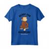 HapTiger Ready For Adventure George Smiling Maglietta - Officially Licensed Apparel for Men, Women, Boys, and Girls - Buy Online Now