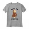 HapTiger Ready For Adventure George Smiling Maglietta - Officially Licensed Apparel for Men, Women, Boys, and Girls - Buy Online Now