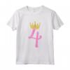 Camicia Regalo per 4° Compleanno - Maglietta per Bambini di 4 Anni - Buon Compleanno Figlio/Figlia - HapTiger