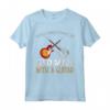 Pensionato Chitarrista - Maglietta Strumento Musicale - Regalo Chitarra Personalizzata per Chitarristi - Ideale per Natale o Compleanno