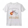 Pensionato Chitarrista - Maglietta Strumento Musicale - Regalo Chitarra Personalizzata per Chitarristi - Ideale per Natale o Compleanno