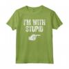 I'm With Stupid - T-Shirt Divertente e Sarcastica - Idea Regalo per Compleanni e Natale