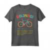 Ciclopatico Frase Ciclista Divertente Bici Uomo Simpatica Maglietta - Ideale per Compleanno o come Regalo per Ciclisti Gravel, da Corsa o Mountain Bike
