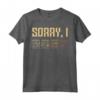 Sorry I DGAF Chitarra Accordi - Maglietta per Chitarristi e Musicisti - Acquista Merchandising Online