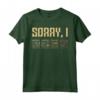 Sorry I DGAF Chitarra Accordi - Maglietta per Chitarristi e Musicisti - Acquista Merchandising Online