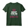 Keep Calm Sorellina Annuncio Gravidanza Sorella Maggiore Maglietta - Ideale come Regalo per Futura Mamma o Genitori