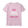 Keep Calm Sorellina Annuncio Gravidanza Sorella Maggiore Maglietta - Ideale come Regalo per Futura Mamma o Genitori