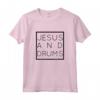 Drums and Jesus - T-shirt Cristiana per Batteristi - Ideale come Regalo per Musicisti e Appassionati della Musica Cristiana