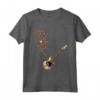Note Musicali - Regalo per Bassista Chiave Di Sol - Maglietta Chitarra Basso - Ideale per Natale o Compleanno