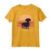 Maglia Bassotto T-Shirt Uomo Donna Bimbi - Regalo Divertente Compleanno Natale - I Love My Dachshund