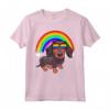 Bassotto Arcobaleno Occhiali Da Sole Gay Pride LGBT T-shirt - Sostieni la diversità con stile - Leggera e confortevole