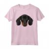 Faccia per Cani Bassotto per gli Amanti del Bassotto - Maglietta Unica per Regali Personalizzati - Ideale per Natale o Compleanno