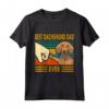 Best Dachshund Dad Ever - Maglietta Uomo con Bassotto - Regalo per Festa del Papà e Compleanno
