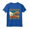 Best Dachshund Dad Ever - Maglietta Uomo con Bassotto - Regalo per Festa del Papà e Compleanno