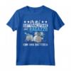 Strumento Musicale Regalo Per Ragazzo - Drumset Batteria Maglietta - Ideale per Natale e Compleanno - Keep Calm and Drum On