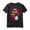 Il batterista è il musicista batterista del mio ragazzo - T-shirt Batterista con Bacchette e Rullo di Batteria - Abbigliamento per HapTiger e Suonatori di Percussioni
