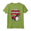 Il batterista è il musicista batterista del mio ragazzo - T-shirt Batterista con Bacchette e Rullo di Batteria - Abbigliamento per HapTiger e Suonatori di Percussioni