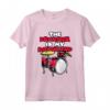 Il batterista è il musicista batterista del mio ragazzo - T-shirt Batterista con Bacchette e Rullo di Batteria - Abbigliamento per HapTiger e Suonatori di Percussioni