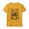 Drummer Polpo T-Shirt Divertente per Batteristi Rock e Metal - Ideale come Regalo Musica Hardrock o Punk