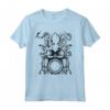 Drummer Polpo T-Shirt Divertente per Batteristi Rock e Metal - Ideale come Regalo Musica Hardrock o Punk