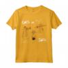 Gatti in Jazz giocando Trombone Drum Trompet T-shirt Maglietta - Ideale per gli Amanti dei Gatti e della Musica Jazz