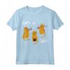 Gatti in Jazz giocando Trombone Drum Trompet T-shirt Maglietta - Ideale per gli Amanti dei Gatti e della Musica Jazz
