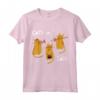 Gatti in Jazz giocando Trombone Drum Trompet T-shirt Maglietta - Ideale per gli Amanti dei Gatti e della Musica Jazz