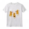 Gatti in Jazz giocando Trombone Drum Trompet T-shirt Maglietta - Ideale per gli Amanti dei Gatti e della Musica Jazz
