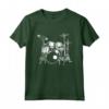 Batterista Percussionista Drum Kit Musica Rock - T-shirt per Musicisti - Regalo Originale per Batteristi e Percussionisti