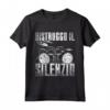 Drums Strumento Musicale Distruggo Il Silenzio - Fantastica Maglietta Batteria per Drummers - Idea Regalo Originale per Uomini, Donne e Bambini