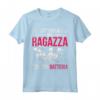 Drums Musica Mai Sottovalutare - Una Ragazza Con Una Batteria Maglietta - Idea Regalo per Drummers e Appassionati di Musica - Perfetta per Natale o Compleanno